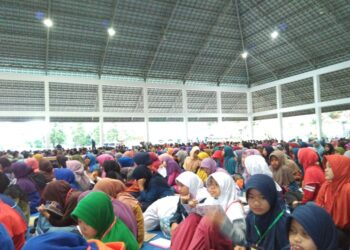 1.150 Muda-Mudi Sidoarjo dan Gresik Mengaji Bareng di Wonosalam