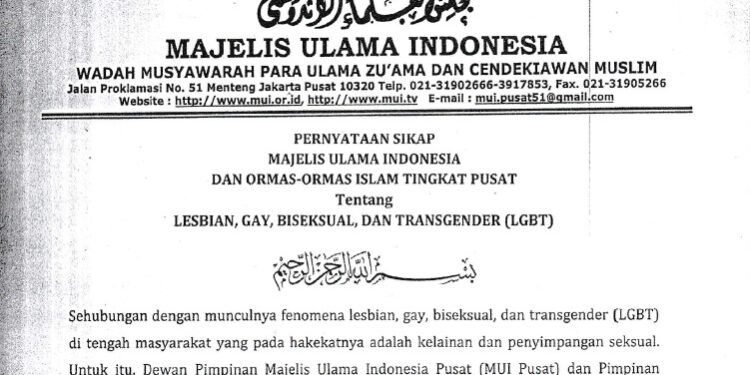 Fatwa MUI tentang LGBT