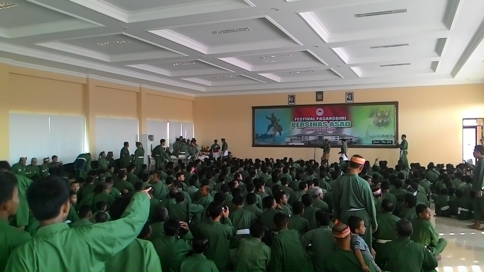 Festival Pasanggiri Persinas ASAD Kabupaten Gresik, Minggu (1/5).