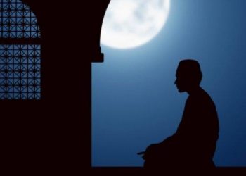 Foto ilustrasi shalat malam (tahajud). Dok: Istimewa.