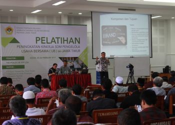 DPW LDII Jawa Timur melakukan terobosan dalam meningkatkan perekonomian di lingkungan masjid. Salah satunya mendirikan Usaha Bersama (UB), 25 Februari 2017. Dok: Lines Jatim.