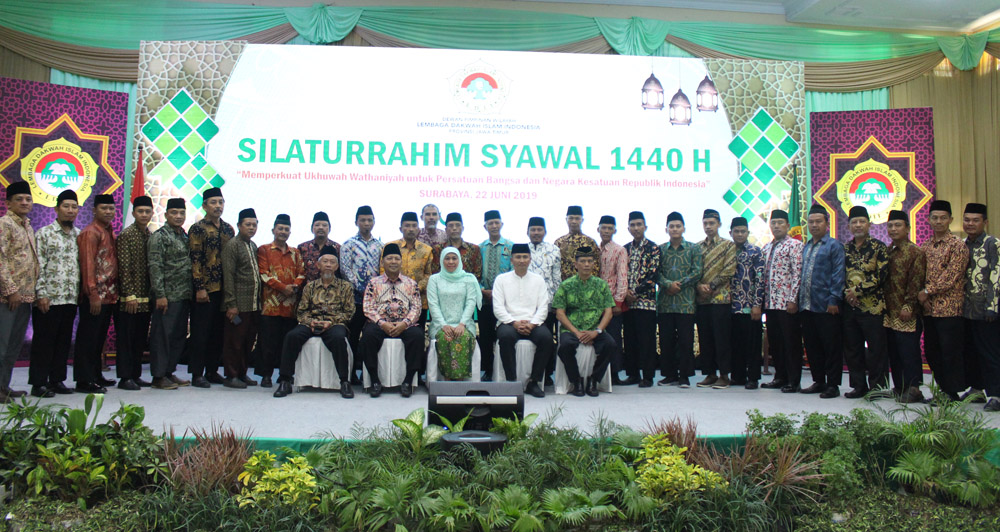 DPW Lembaga Dakwah Islam Indonesia (LDII) Jawa Timur menggelar Silaturahim Syawal di Aula Ponpes Sabilurrosidin, Surabaya, Sabtu (22/06/2019).