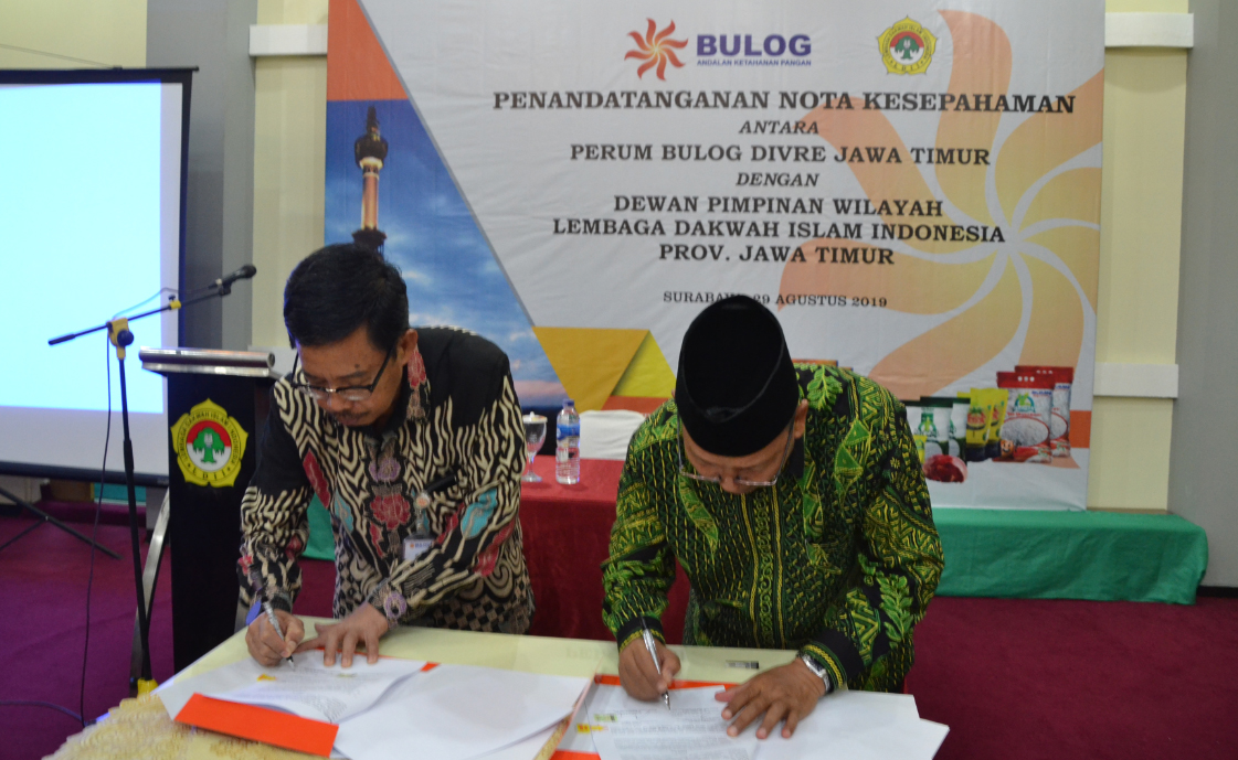 Kerjasama LDII dan Bulog, Jamin Ketersediaan dan Stabilitas Harga Bahan Pokok