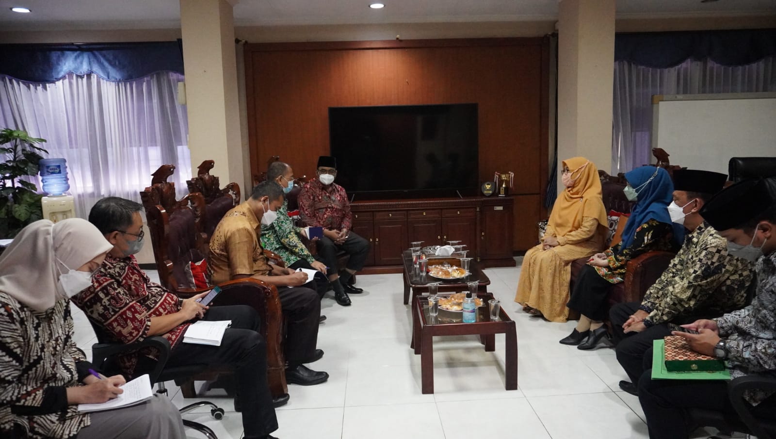 Audiensi dengan Bakesbangpol, LDII Sampaikan Pentingnya Penguatan Pancasila pada Generasi Muda