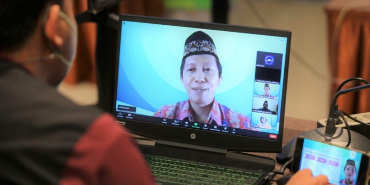 Ketua DPP LDII, Ardito Bhinadi menjelaskan bahwa ketahanan nasional tidak terlepas dari peran keluarga, 26 Maret 2022. Dok: LINES.