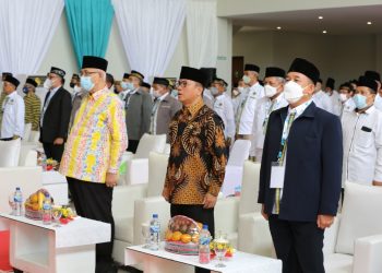 Pembukaan Muswil V/2022 LDII dihadiri anggota DPR RI Yandri Susanto (tengah), 22 Maret 2022. Dok: LINES.