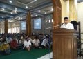 Bupati Karanganyar Juliyatmono beri tausiah pada pengajian LDII, 10 April 2022. Dok: Kontributor KIM Karanganyar.