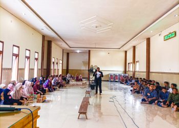 Pemuda LDII Bojonegoro menggelar acara keakraban bertajuk ‘Temanku Jalan Surgaku' di Aula Masjid Al Islah Desa Pohbogo, Kecamatan Balen, Bojonegoro, 7 Mei 2022. Dok: Kontributor KIM Bojonegoro.