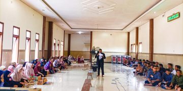 Pemuda LDII Bojonegoro menggelar acara keakraban bertajuk ‘Temanku Jalan Surgaku' di Aula Masjid Al Islah Desa Pohbogo, Kecamatan Balen, Bojonegoro, 7 Mei 2022. Dok: Kontributor KIM Bojonegoro.