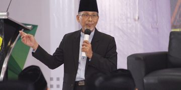 Prof Ali Aziz Guru Besar UINSA saat mengisi Diklat Dai LDII Jawa Timur di Ponpes Sabilurrosyidin Annur, Surabaya, 18 Juni 2022. Dok: KIM LDII Jatim.