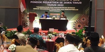 Rapat Koordinasi Pondok Pesantren se-Jawa Timur di Harris Hotel Surabaya, 6 Juni 2022. Dok: Kontributor KIM Jember.