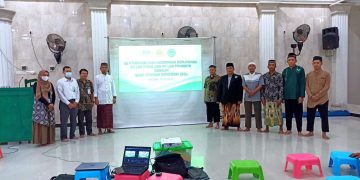 PC LDII Prambon dan Krian yang menjembatani Usaha Bersama Amanah Mandiri dengan Bank Syariah Indonesia (BSI). Pertemuan tersebut dilaksanakan di Masjid Baitul Jannah, Parengan Kraton, Krian, Rabu (27/7).