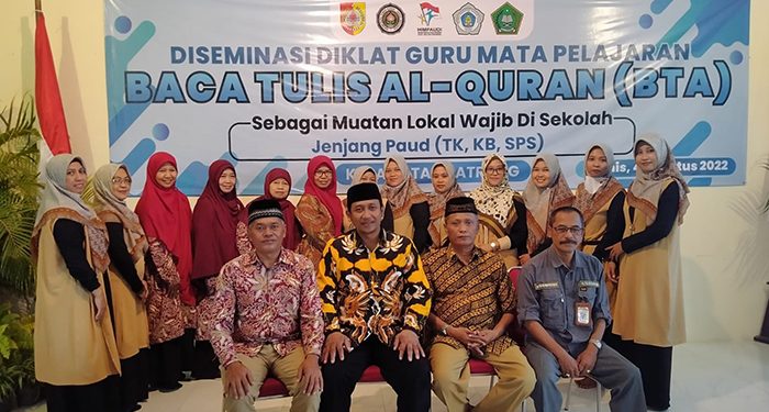 Himpunan Pendidik dan Tenaga Kependidikan Anak Usia Dini Indonesia (HIMPAUDI) Kecamatan Patrang, Jember. Dok: LDII Jember.