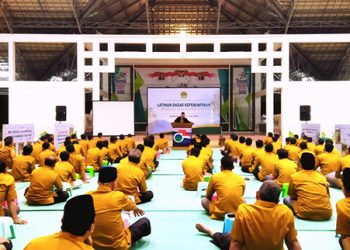 LDII Kediri Bangun Kualitas SDM Profesional Religius dengan latihan dasar kepemimpinan (LDK) di Bumi Perkemahan Kosambiwojo, Wonosalam, Jombang, Sabtu (30/7). Dok: LDII Kediri.