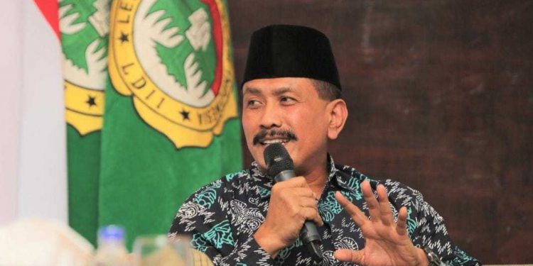 Ketua DPP LDII Singgih Tri Sulistyono mengungkapkan PKI bermain-main pada ranah ideologi, yang memicu kekerasan kepada para tokoh-tokoh agama tidak bisa diterima bangsa Indonesia. Dok: LINES.