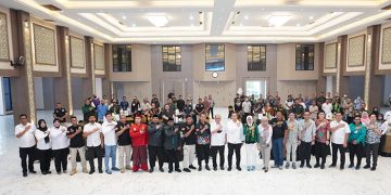 Sosilisasi Gabungan Bahaya Penyalahgunaan Narkoba di gedung Mahameru Polda Jatim, Rabu (14/9). Dok: LINES.