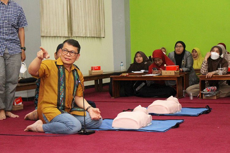 Ketua Departemen Pengabdian Masyarakat DPP LDII dr Muslim Tadjuddin Chalid. Dok: LINES.