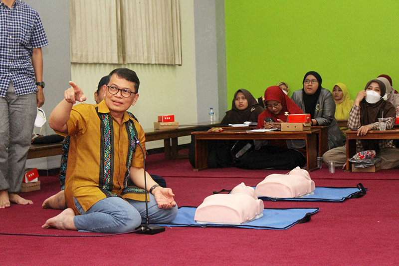 Ketua Departemen Pengabdian Masyarakat DPP LDII dr Muslim Tadjuddin Chalid. Dok: LINES.