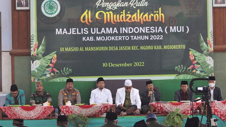 Pengajian Al-Mudzakarah bersama LDII di Masjid Al-Manshurin, Sabtu (10/12). Dok: LINES