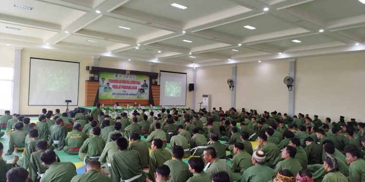 Bimbingan Mental Spiritual Persinas ASAD Lamongan. Dok: LINES.