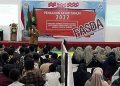 LDII Kota Mojokerto menggelar pengajian akhir tahun, Sabtu (31/12). Pengajian tersebut untuk memebntengi generasi muda dari pengaruh negatif pada perayaan malam pergantian tahun. Dok: LINES.