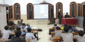 Pengajian akhir tahun PC LDII Purwoasri, Kediri, Sabtu (31/12). Dok: LINES.