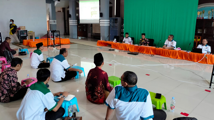 DPD LDII Sidoarjo menggelar rapat penyusunan program kerja (proker) 2023, Sabtu (21/1). Dok: LINES.