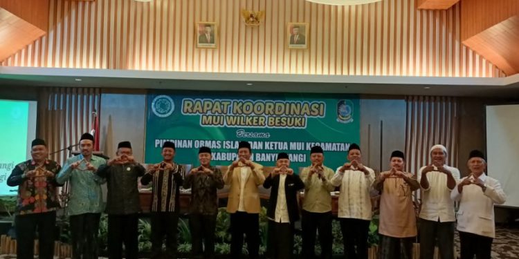 Kabupaten Banyuwangi menjadi tuan rumah Rakor Majelis Ulama Indonesia (MUI) wilayah keresidenan Besuki di Hotel Santika Banyuwangi, Sabtu (7/1). Dok: LINES.