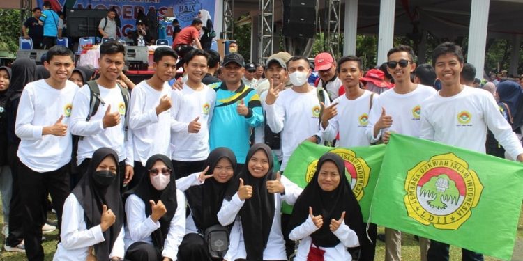 Warga LDII Bantaeng Meriahkan Jalan Sehat HAB ke-77 Kemenag RI