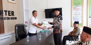 Audiensi Kejaksaan Negeri (Kejari) dengan Pengurus DPD LDII Kabupaten Kediri, Kamis (162).Kabupaten Kediri
