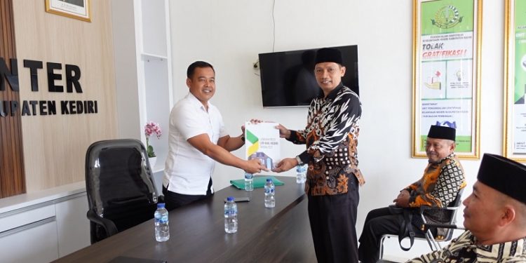 Audiensi Kejaksaan Negeri (Kejari) dengan Pengurus DPD LDII Kabupaten Kediri, Kamis (162).Kabupaten Kediri
