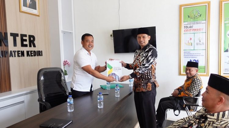 Audiensi Kejaksaan Negeri (Kejari) dengan Pengurus DPD LDII Kabupaten Kediri, Kamis (162).Kabupaten Kediri