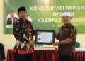 Dewan Pimpinan Daerah (DPD) LDII Jember menghelat konsolidasi organisasi untuk meningkatkan sinergi. Sasarannya adalah PC dan PAC se-Kabupaten Jember di Aula Al-Manshurin, Patrang, Jember (23/1). Dok: LINES.