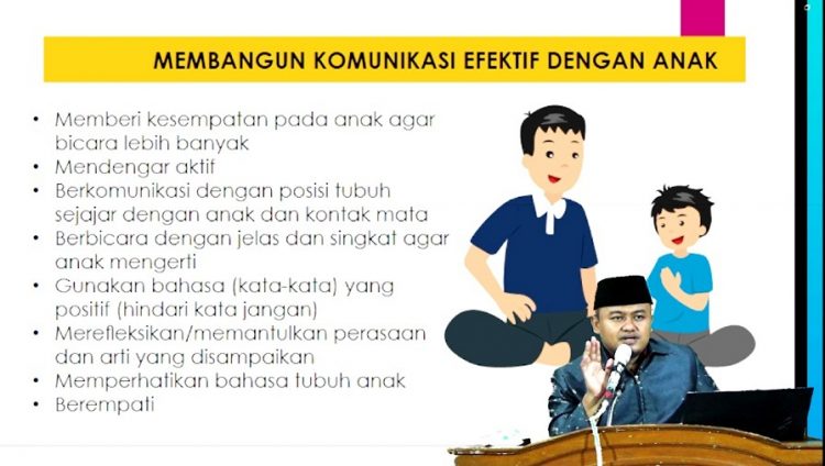 DPD LDII Kota Kediri menggelar webinar Pengasuhan Positif di Era Digital untuk pola didik anak di era digital, di Ponpes Nurul Huda Al-Manshurin, Jumat (20/1). Dok: LINES.