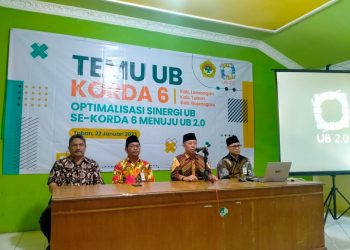 Pengurus DPD LDII dari Kabupaten Lamongan, Bojonegoro dan Tuban mengadakan kegiatan temu Usaha Bersama (UB) di Pantai Mangrove, Tuban, Minggu (22/1). Dok: LINES.