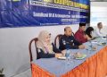Bank Muamalat Kancab Kabupaten Banyuwangi menyosialisasikan pembiayaan dan tabungan haji pada generasi muda, Sabtu (21/1). Dok: LINES.