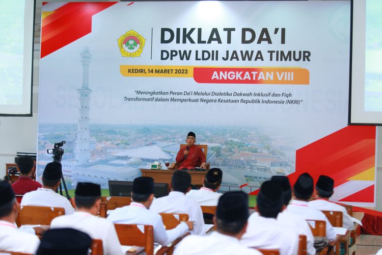 DPW LDII Jawa Timur menggelar Diklat Dai angkatan VIII di Ponpes Wali Barokah, Kediri, Selasa (14/3).