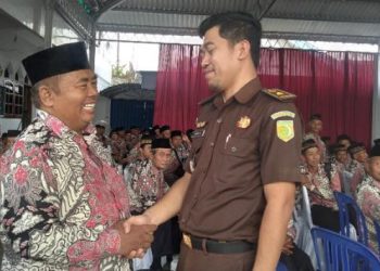 Kejaksaan Negeri (Kejari) menggelar penyuluhan Empat Pilar Kebangsaan dan Kesadaran Hukum pada Kamis (16/2) di Pondok Pesantren Baitul Hikmah Al Manshurin, Ngawi.