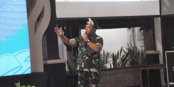 Pangdam V/Brawijaya Mayjen TNI Farid Makruf gelar silaturahim kebangsaan bersama tokoh agama dan masyarakat se-Madura, Rabu (1/3).