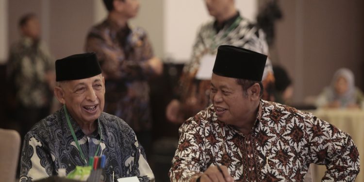 Waketum MUI di acara Tadarus Kebangsaan di Hotel Royal Kuningan, Jakarta, pada Sabtu (25/3). Dok: Lines.