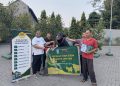 Gubernur Jawa Timur Khofifah Indar Parawansa melalui staf Pemprov menyerahkan satu ekor sapi kurban pada pengurus DPW LDII Jawa Timur, Rabu (28/6). Dok: LINES.