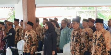 Pelantikan Ikatan Cendekiawan Muslim Indonesia (ICMI) Organisasi Daerah (Orda) Banyuwangi Periode 2023-2026 di Pendapa Sabha Swagata Blambangan, Kamis (27/7). Dok: LINES.
