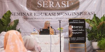 PC LDII Kecamatan Sukolilo menngelar Seminar Edukasi Menginspirasi (SERASI) di Masjid Luhur Al Ikhlas Surabaya, Minggu (10/9). Dok: LINES.