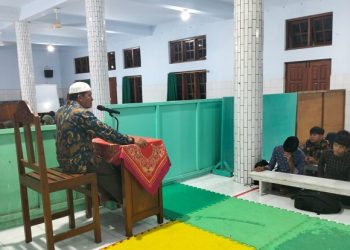 PC LDII Kecamatan Kunjang menggelar Pengajian Akbar Remaja pada Minggu (31/12), di Pondok Nurul Azizah, Desa Balung jeruk, Kecamatan Kunjang, Kediri. Dok: LINES.