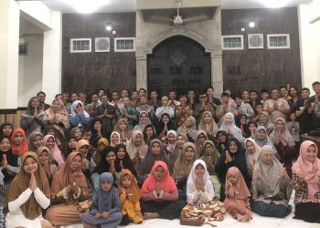 PAC LDII Mojorejo menggelar silaturahim Syawal pada Senin (22/4), di Masjid Nurul Huda, Mojorejo, Madiun, Jawa Timur. Dok: LINES.