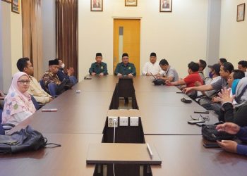 LDII Jawa Timur menggelar media gathering di Kantor DPW LDII Jatim, Senin (1/4). Dok: LINES.