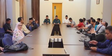 LDII Jawa Timur menggelar media gathering di Kantor DPW LDII Jatim, Senin (1/4). Dok: LINES.