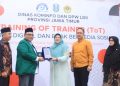 DPW LDII Jawa Timur bekerjasama Dinas Komunikasi dan Informatika (Diskominfo) Jatim menggelar pelatihan Literasi Digital dan Bijak Bermedia Sosial, Sabtu (29/6) di aula Ponpes Sabilurosyidin Annur, Gayungan Surabaya. Dok: LINES.