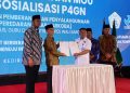Badan Narkotika Nasional (BNN) Kota Kediri dan Pondok Pesantren (Ponpes) Wali Barokah menandatangani perjanjian kerja sama (MoU) terkait pencegahan narkoba pada Rabu (17/7). Dok: LINES.