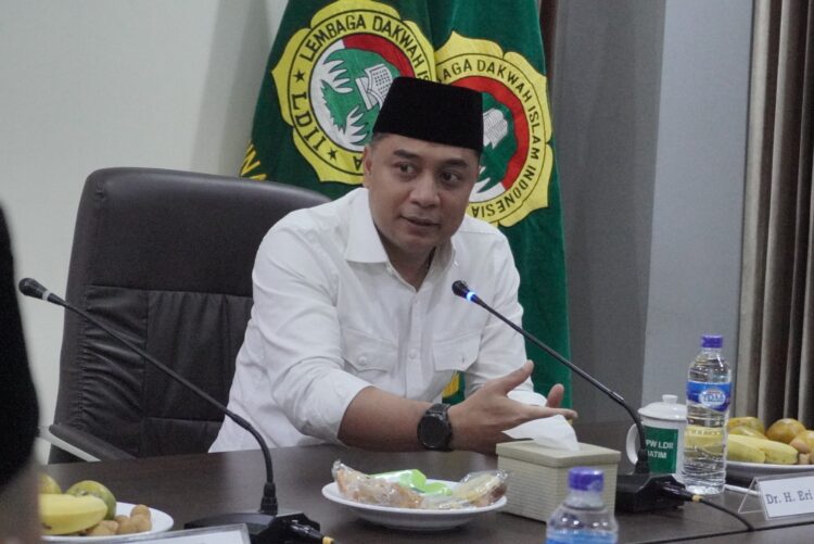 Cak Eri Cahyadi berkunjung ke DPD LDII Kota Surabaya